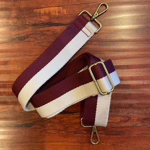 Madewell crossbody bag strap colorblock webbing edition